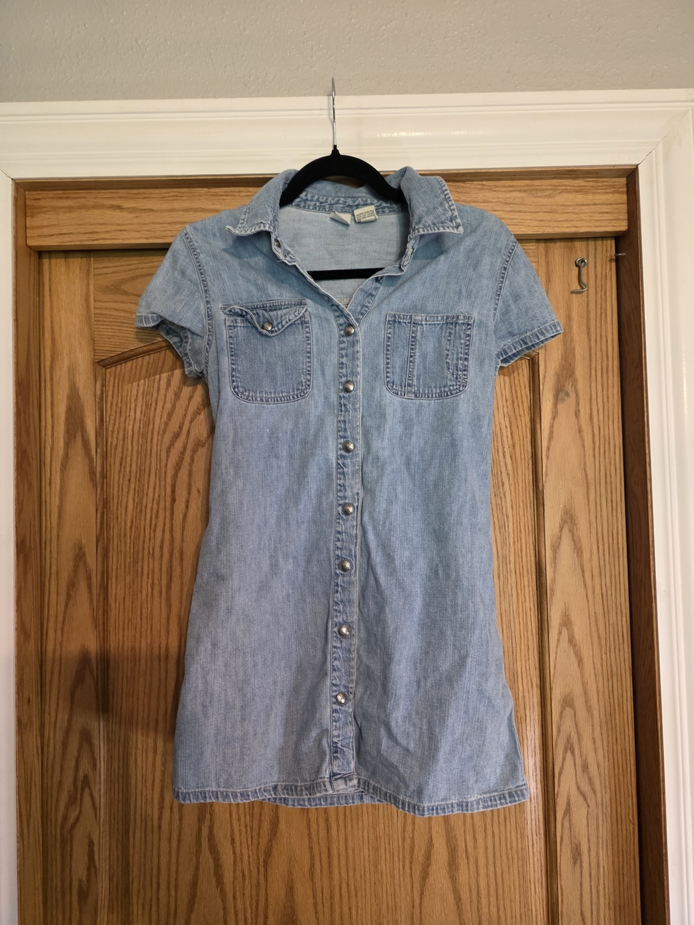 GAP Light Blue Denim Mini Dress
